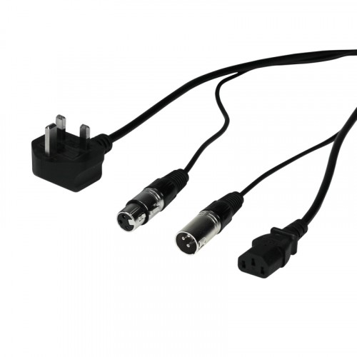 W Audio 10m Combi XLR/Power Cable